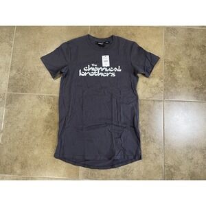 NWT The Chemical Brothers album graphic Unisex Sz S Small Scooped Lounge T-shirt